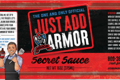 Armor-Sauce-Bottle-Label