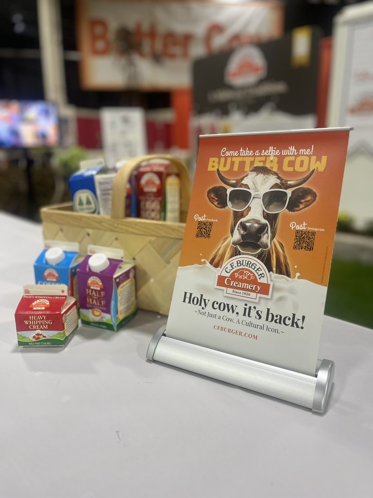cf burger exhbit, exhiit printer, exhibit printing, print companies for large exhibits, lansing print shop, digital printing in lansing