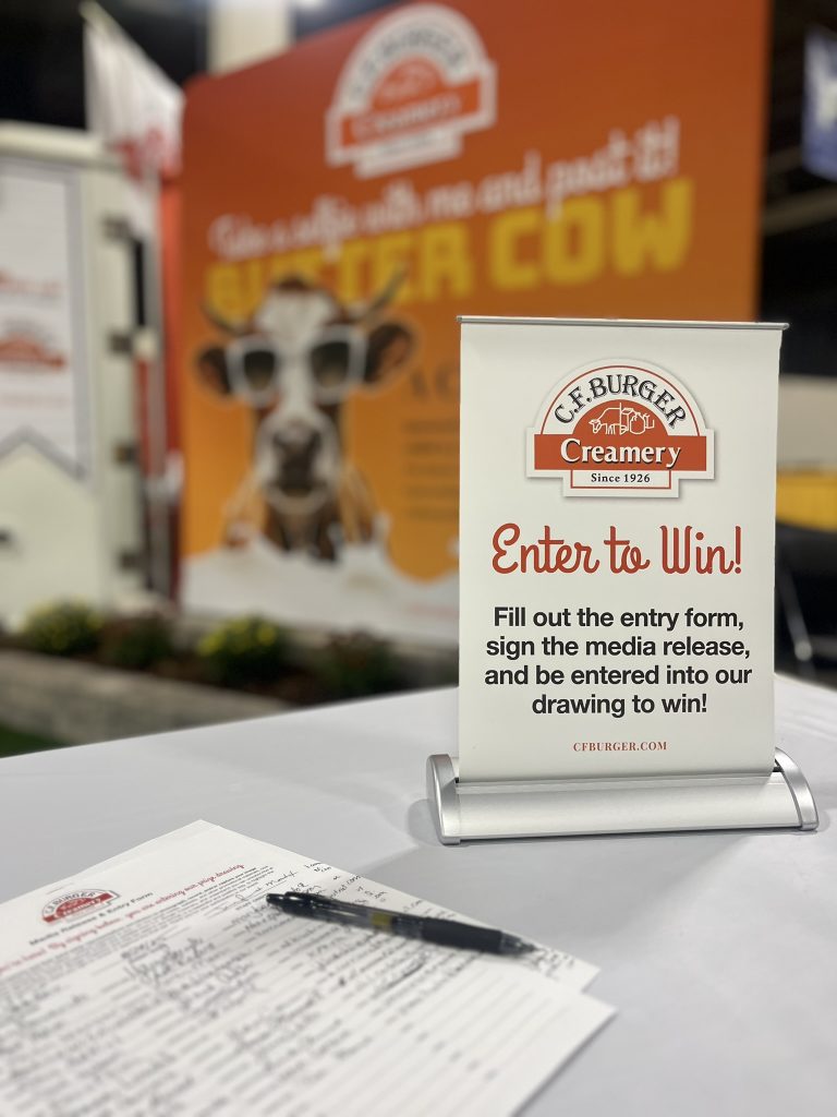 cf burger exhbit, exhiit printer, exhibit printing, print companies for large exhibits, lansing print shop, digital printing in lansing