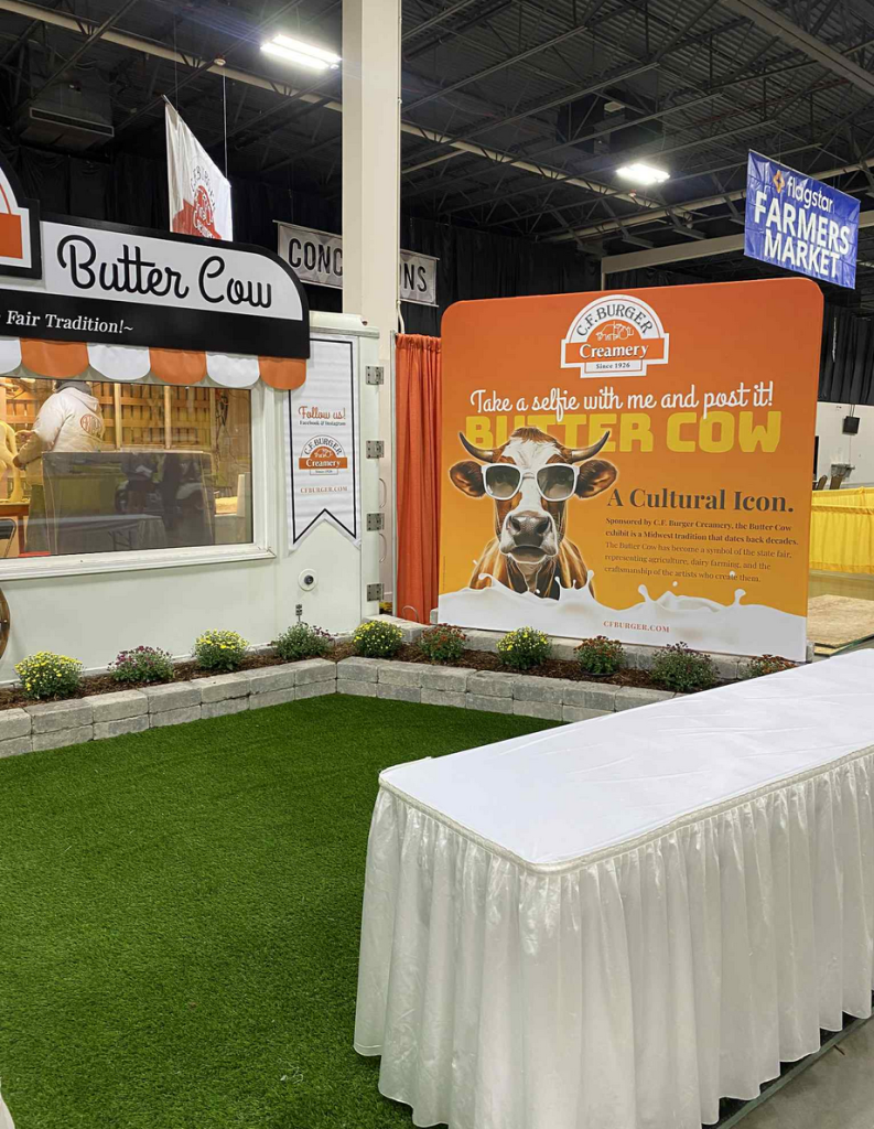 cf burger exhbit, exhiit printer, exhibit printing, print companies for large exhibits, lansing print shop, digital printing in lansing