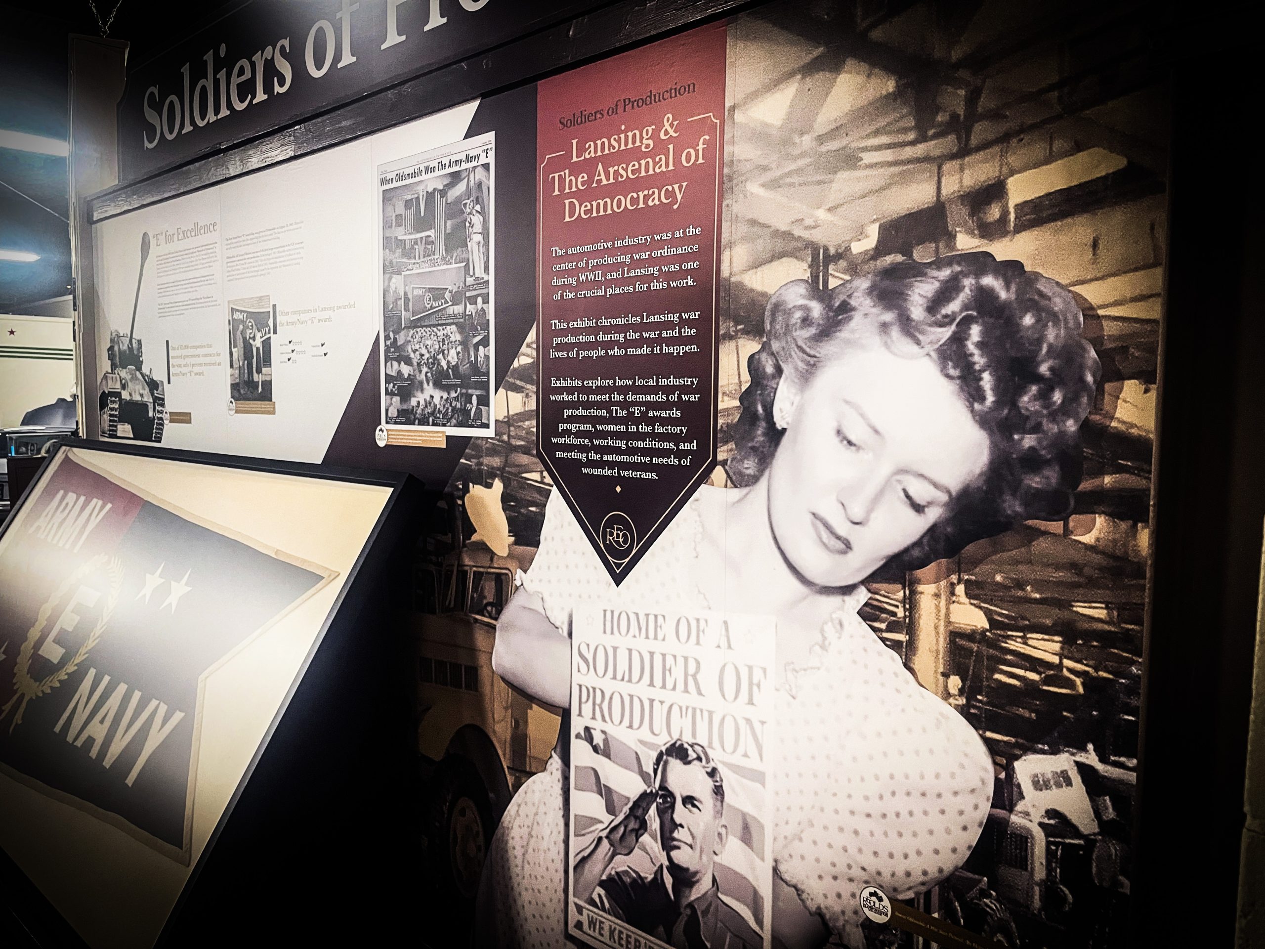 capital imaging work, capital imaging printing, capital imaging lansing, digital printing, reo transportation musuem, printing exhibits near me, digital print company