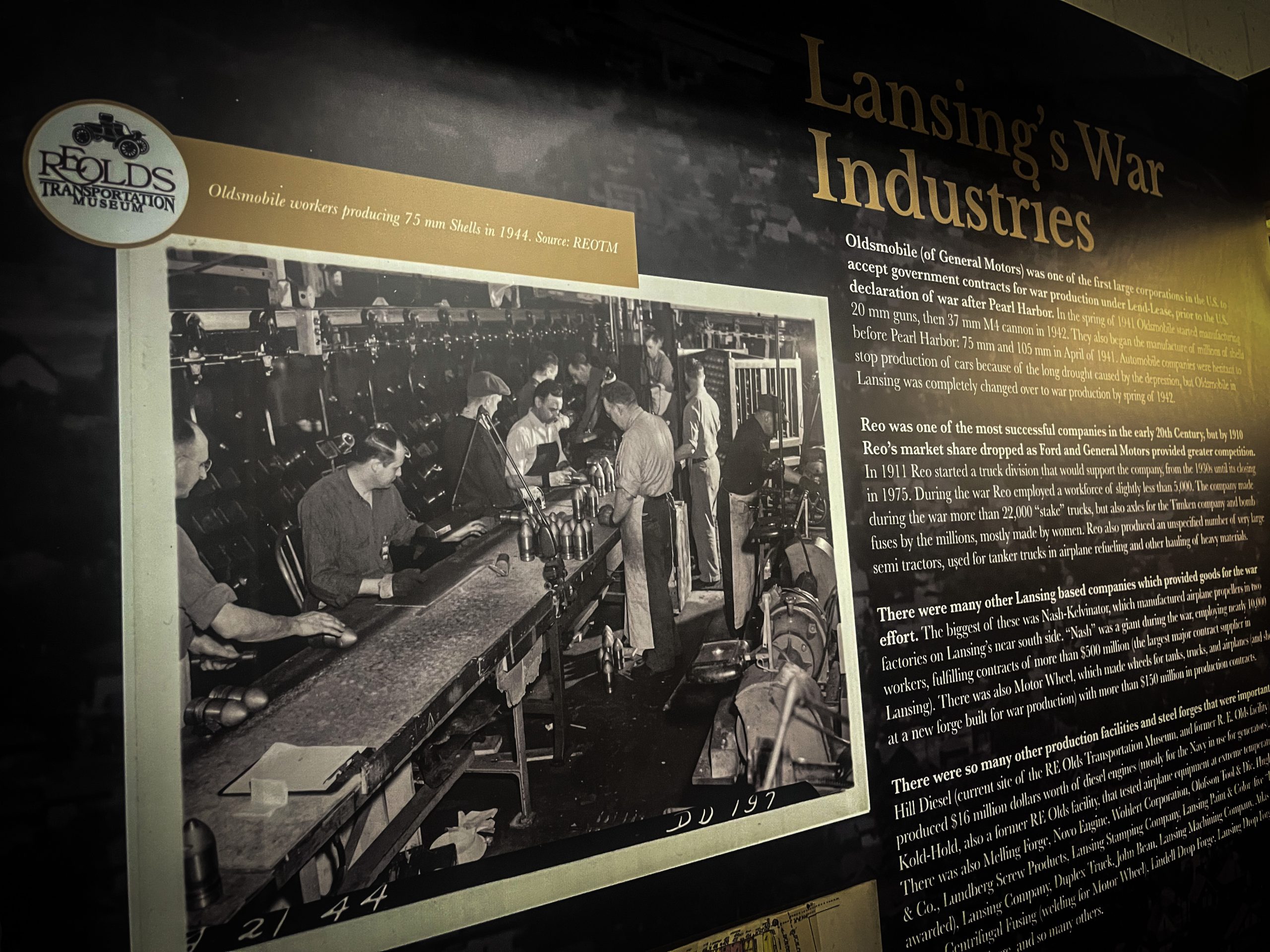 capital imaging work, capital imaging printing, capital imaging lansing, digital printing, reo transportation musuem, printing exhibits near me, digital print company