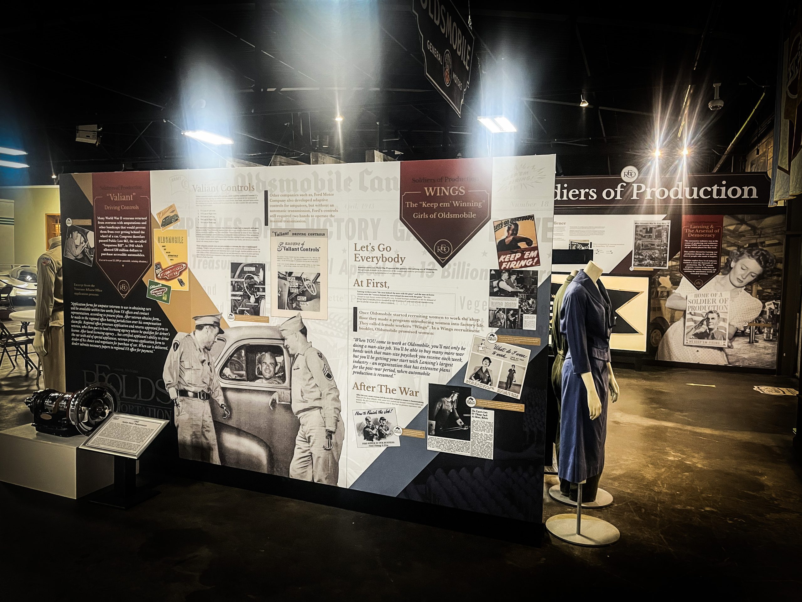 capital imaging work, capital imaging printing, capital imaging lansing, digital printing, reo transportation musuem, printing exhibits near me, digital print company