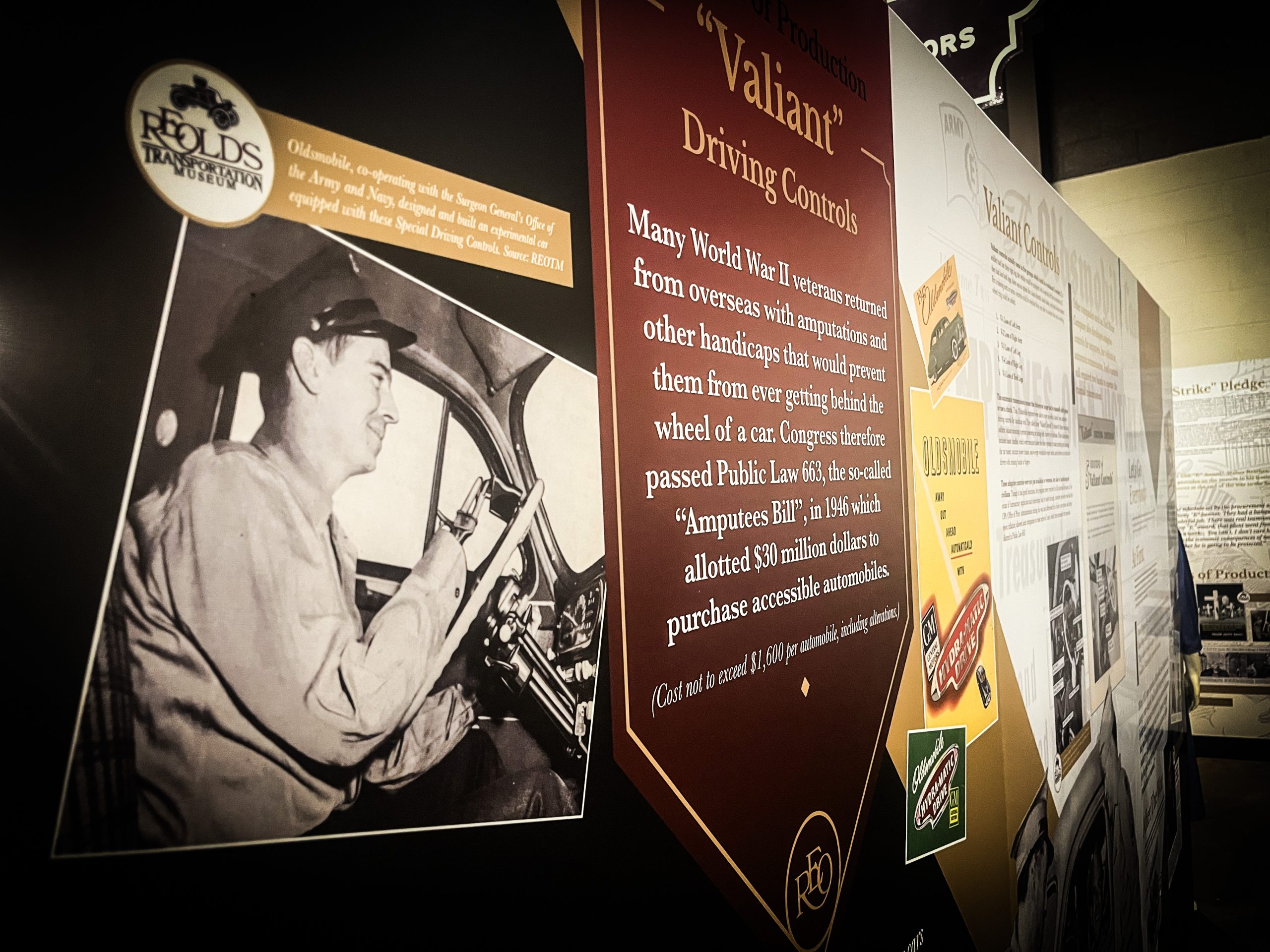 capital imaging work, capital imaging printing, capital imaging lansing, digital printing, reo transportation musuem, printing exhibits near me, digital print company